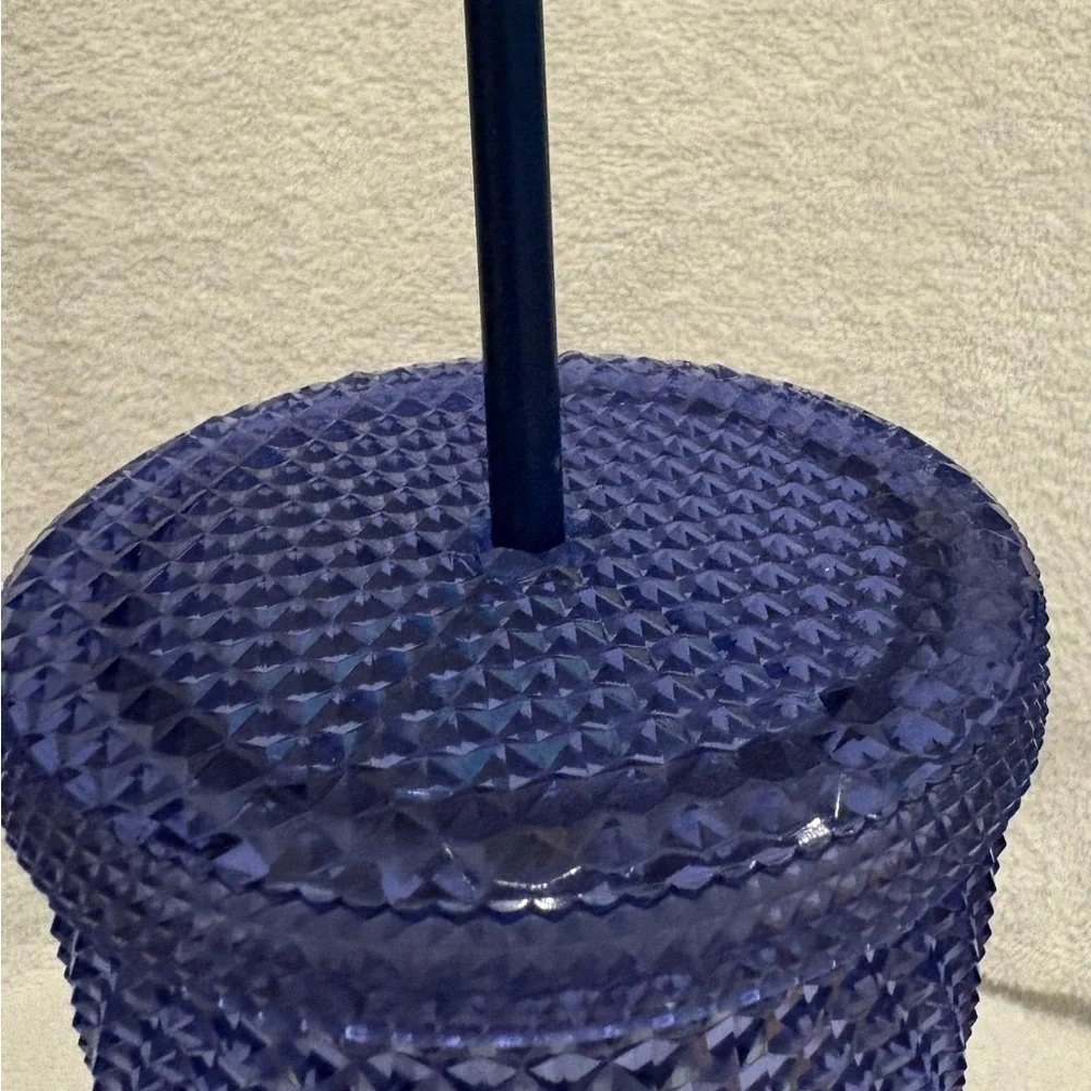 Starbucks, Walt Disney World, 50th anniversary blue purple iridescent Tumblr